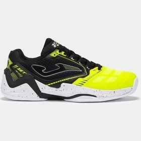 Resim Joma Set 2531 Siyah Sarı Toprak Kort Erkek Tenis Ayakkabısı Tsets2531c Siyah 