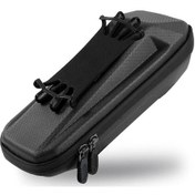 Resim West Biking Yp0707263 Bisiklet Hardshell Kadro Üstü Çanta Siyah Siyah 