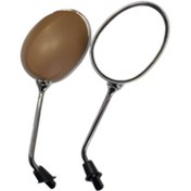 Resim Motobir Ayna Takımı Kahverengi 10mm Arora Cappucino 50cc 