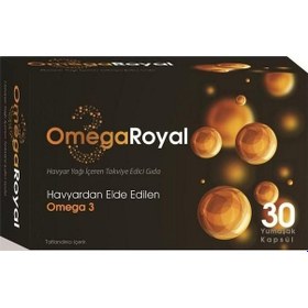 Resim Omegaroyal Havyardan Elde Edien Omega3 700Mg 30 Yumuşak Kapsül 