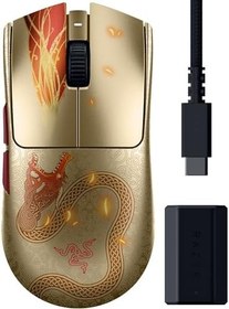 Resim Razer Viper V3 Pro Counter-Strike 2 Dragon Lore - Ultra hafif kablosuz e-spor oyun faresi - 55g - 8K HyperPolling - Focus Pro sensör 35K DPI - 2,4 GHz HyperSpeed - 95 saat - PC/Mac | Dragon Lore 