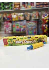 Resim 6'lı Çok Renkli Oyun Hamuru Ve Merdanesi Oyun Seti Çok Renkli 