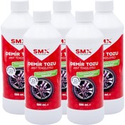Resim SMX Demir Tozu & Jant Temizleyici 500 mL 5 Adet 