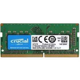 Resim Crucial 8GB DDR4 2400Mhz CL17 Notebook Ram CT8G4SFS824A 
