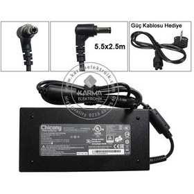 Resim Teknikshop Chicony A14-150P1A 19.5V 7.7A Notebook Adaptör, Şarj Cihazı 150W 