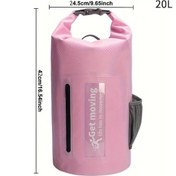 Resim Elmpaly Light Pink 20l Hafif Dayanıklı Su Geçirmez Seyahat Bavulu Açık Pembe 