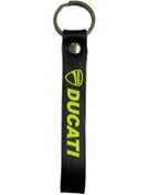 Resim Ducati Uyumlu Siyah Flo Sarı Anahtarlık 