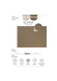 Resim Cool Halı Sunny Kahverengi Halı Yolluk Oturma Odası Salon Halısı Yumuşak Bukle Modern Makine Halısı 