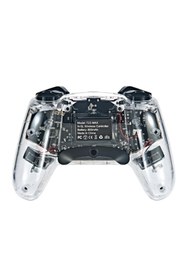 Resim GD34 T23 Max Nintendo Switch Pro Controller Kablosuz Ekstra Tuşlu Şeffaf 