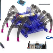 Resim Arduino Emes Robotik Bluetooth Kontrollü Örümcek Kiti Spb1 