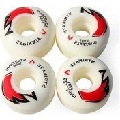 Resim Artfulabode Tekerlek Seti Rulman Pu Kaykay Geeroyoo Değil Sağlam Dahil 52mm 4 Adet 100a 