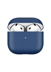 Resim Apple Uyumlu AirPods 4. Nesil Kılıf 600d Karbon Fiber Yapılı Kulaklık Kılıfı 43 Renksiz 