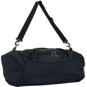 Resim Lig Kapitone Seyahat Spor Çantası, Büyük Boy Siyah 