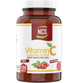 Resim Ncs Vitamin C 1000 MG Kuşburnu Beta Glucan Çinko 120 Tablet 