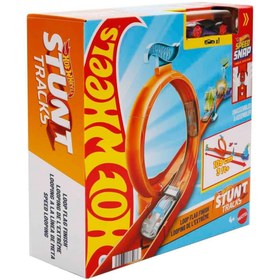 Resim Hot Wheels Stunt Trucks Akrobatik Yarış Pisti Oyun Seti JHK76-JHK77 