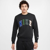 Resim Nike Club Erkek Sweatshirt Siyah 