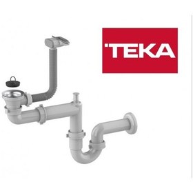 Resim Teka EBM 45 İnfant OD Evye Sifon Takımı Gümüş 