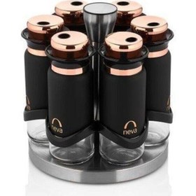 Resim Neva N2617 Sweet Premıum Bitter 6 Lı Baharat Bakır - Siyah 