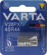 Resim Varta V28PX, 4SR44 fotoğraf pili, Duracell PX28, GP476 