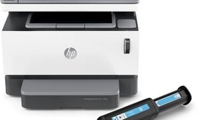 Resim HP 4RY26A 1200W NeverStop Yazıcı-Tarayıcı-Fotokopi-Wifi Lazer Tanklı Yazıcı 