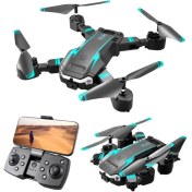 Resim S6 Pro Drone Quadrotor Rc Fırçasız Motor Profesyonel Hd Kamera Hava Fotoğrafçılığına Uygun + 2 Pil 