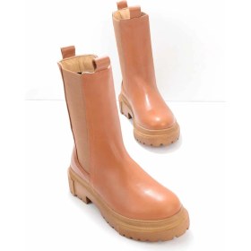 Resim Bambi Taba Deri Kadın Bot & Bootie K02724300103 
