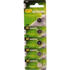 Resim Gp GP189-C5 LR54 Alkalin Düğme Pil 5'li Paket 