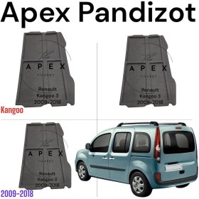 Resim apex ticaret Renault Kango Pandizot 2009-2019 Gri Renk Model Aralığı 
