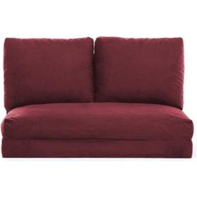Resim Pafu Taida İkili Katlanır Yataklı Uzanma Koltuğu Bordo 