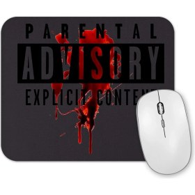 Resim Baskı Dükkanı Parental Advisory Explicit Content 2 Mouse Pad 