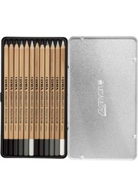 Resim Lyra Rembrandt Polycolor Kuruboya 12'l Metal Kutu 