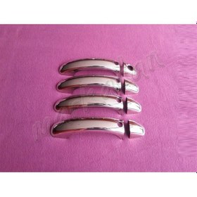 Resim Woc Chrome Vw Touareg Sensörlü Krom Kapı Kolu 2003-2007 4 Kapı Pa 