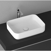 Resim Isvea Infinity Tezgah Üstü Lavabo 50 CM Beyaz 10Nf65050 