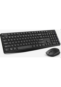 Resim Hp Cs10 Usb Kablosuz Siyah Klavye + Mouse Set 