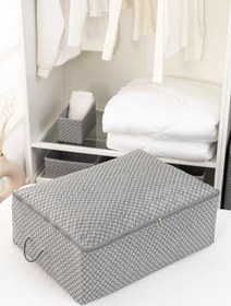 Resim Büyük Boy Baza Altı Yastık Yorgan Kazak Hurcu / 62x46x22 