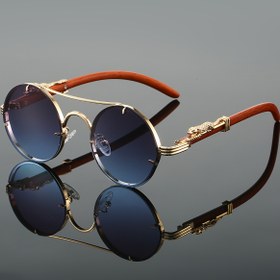 Resim CLOG Vintage Üniseks Moda Gözlükleri - Retro Metal ve Asetat Çerçeve, Tam Kenar Kare Tasarım Dekoratif Vurgularla, Koruyucu Kılıf Dahil, Erkekler ve Kadınlar için Hafif Dayanıklı Gözlük 