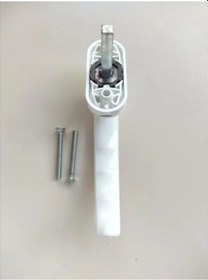 Resim Pvc Pencere Kolu - Beyaz, Balkon Sürme Kapısı İçin - 