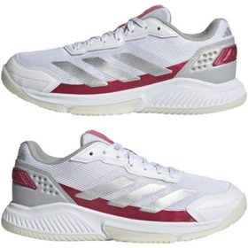Resim adidas Courtquick Padel W Kadın Spor Ayakkabı Ih3407 Ftwwht/sılvmt/lucpnk 