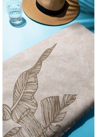 Resim Dijital Baskı Plaj Deniz Havlusu Modern Desenli Peştamal Hvl0087 Renkli 