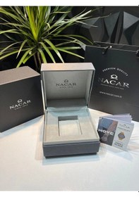 Resim Nacar Nc41-299795-alm Fonksiyonlu Sapphire Camlı 5 Atm 2yıl Garantili Erkek Kol Saati 299795-alm Çelik 