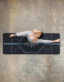 Resim Liforme Cosmic Moon Black 2mm Travel Mat - STD 