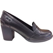 Resim Msport ///M boutique 24072 Siyah Deri Oxford Ayakkabı 