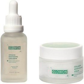 Resim Glowon Yoğun Nemlendirici Serum 30 ML + Kolajen Nemlendirici Krem 50 ML 