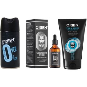 Resim Orien ERKEK SET - Over deodorant&Sakal Serumu&Yüz Sakal Temizleme Jeli 