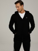 Resim Kinetix Sn87 Basic Full Zip Hoodie 2fx Siyah 