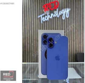 Resim Apple iPhone 16 İkinci El TR | 128 GB | Laciverttaş 