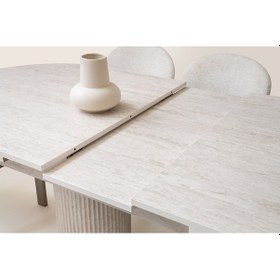 Resim Milano Mdf Açılır Yemek Masası Aytaşı 
