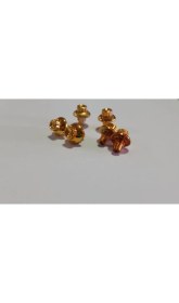 Resim Bbs Gold Jant Boncuğu Vida Sarı Perçin Civata 120 Adet 
