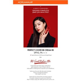 Resim Missha M Perfect Cover BB Cream RX Yüksek Kapatıcı ve Cilt Bakım Etkili Yeni Nesil BB Krem SPF42+++ (No.25) 20 ML 