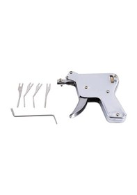 Resim Shineyee Kapı Açacağı Kırık Anahtar Sökücü Güçlü Kilit Açma Tabancası Seti Çilingir Uygulama Onarım Araçları Seti 